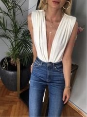 KOLSUZ DRAPELİ BODY